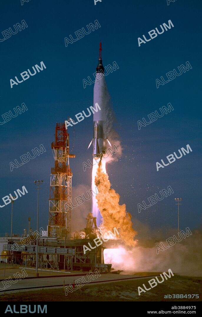 February 24, 1961 - The launch of the Mercury Atlas (MA-2), an unmanned suborbital Mercury capsule test.
