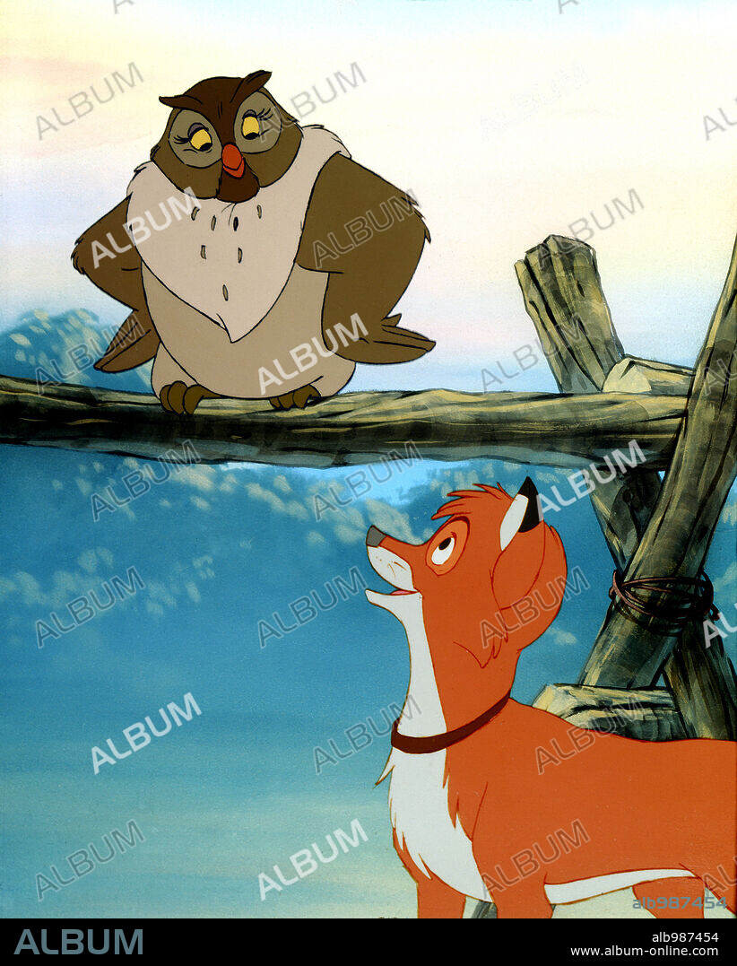 THE FOX AND THE HOUND, 1981, directed by ART STEVENS and BARRY BERMAN. Copyright WALT DISNEY PRODUCTIONS.