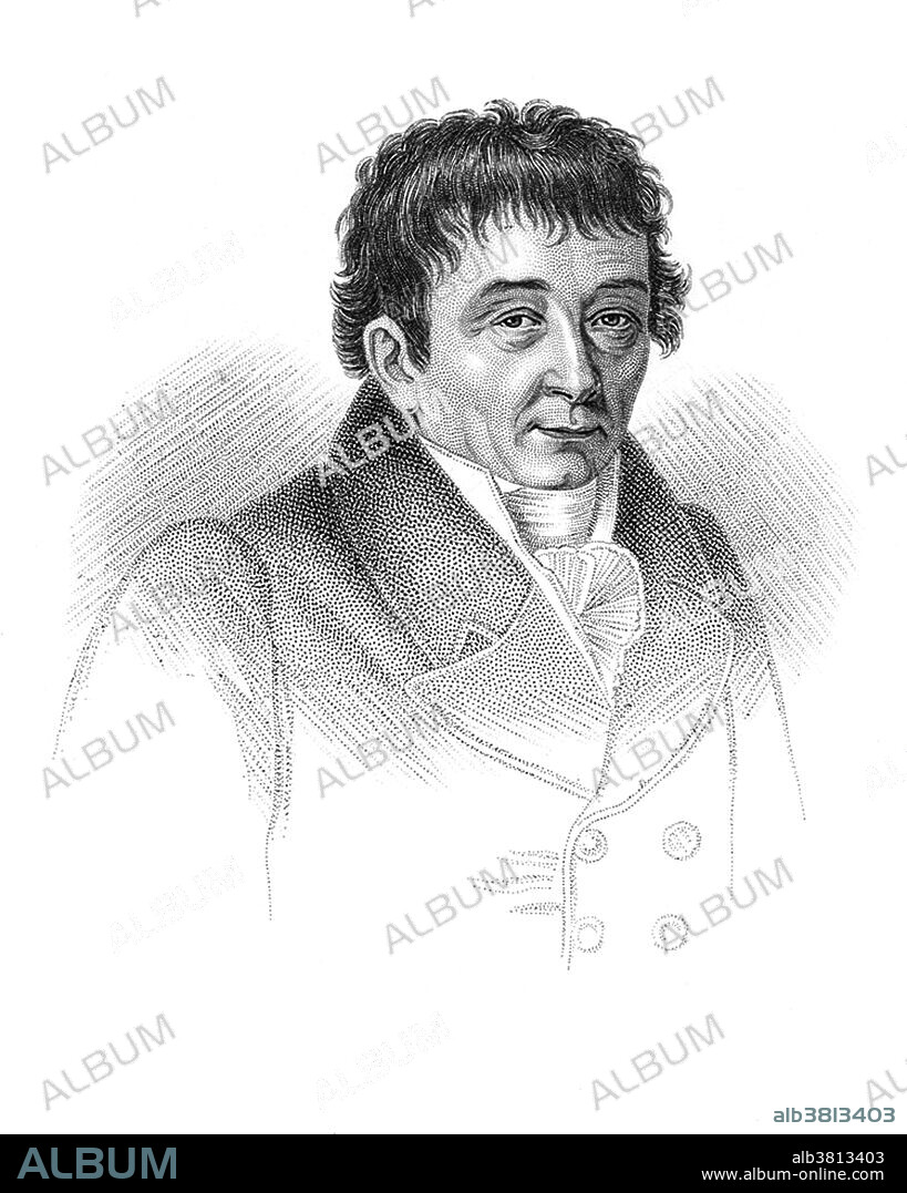 Ernst Florens Friedrich Chladni (November 30, 1756 - April 3, 1827) was a German physicist and musician, considered by many to be the "Father of Acoustics". He studied law and philosophy, and obtained a law degree in 1782 from the University of Leipzig. When his father died in 1782, Chladni began his research in physics. One of his most famous achievements was inventing a technique to show the various modes of vibration of a rigid surface. A plate or membrane vibrating at resonance is divided into regions vibrating in opposite directions. Chladni's technique consisted of drawing a bow over a piece of metal whose surface was lightly covered with sand. The plate was bowed until it reached resonance, when the vibration causes the sand to move and concentrate along the nodal lines where the surface is still, outlining the nodal lines. These patterns are now called Chladni figures.He did pioneering work in the study of meteorites, proposing that meteorites have an extraterrestrial origin. He was initially ridiculed for his claims of an outer space origin for meteorites, but his writings sparked scientific curiosity that eventually led more researchers to support his theory. He died in 1827 at the age of 70.