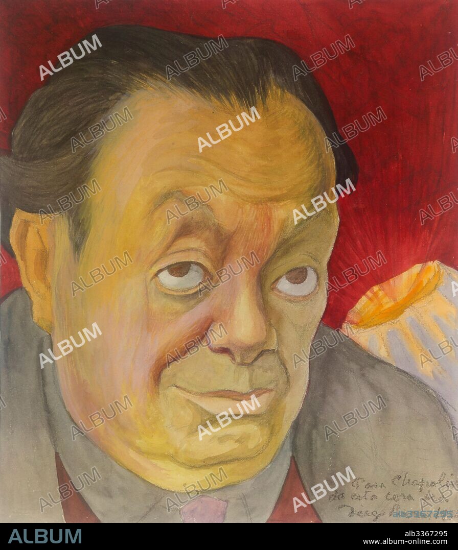 DIEGO-MARIA RIVERA. Self-portrait.