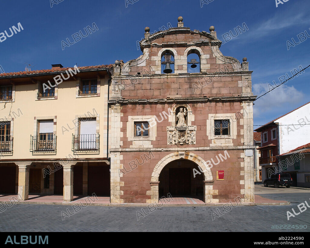 ERMITA BARROCA DE LA CRUZ en Cervera de Pisuerga S. XVII.