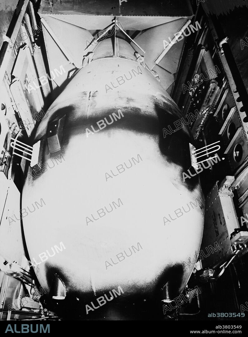 Fat Man is the codename for the atomic bomb that was detonated over Nagasaki, Japan, by the United States on August 9, 1945. It was the second of two nuclear weapons to be used in warfare to date, and its detonation caused the third man-made nuclear explosion. Bockscar is the name of the United States Army Air Forces B-29 bomber that dropped the Fat Man nuclear weapon. It was assigned to the 393d Bomb Squadron, 509th Composite Group.
