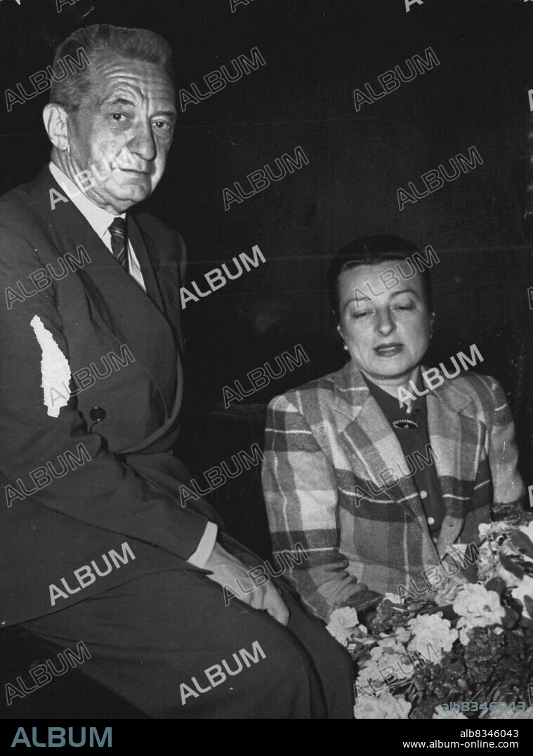 Alexander Kerensky. December 10, 1945. (Photo by Saturday Magazine).