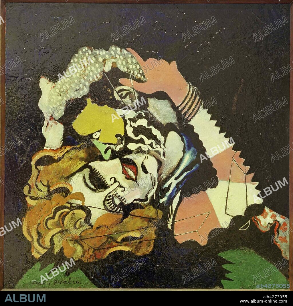 FRANCIS PICABIA. Les Amoureux (Après la pluie). (The Lovers (After the Rain).