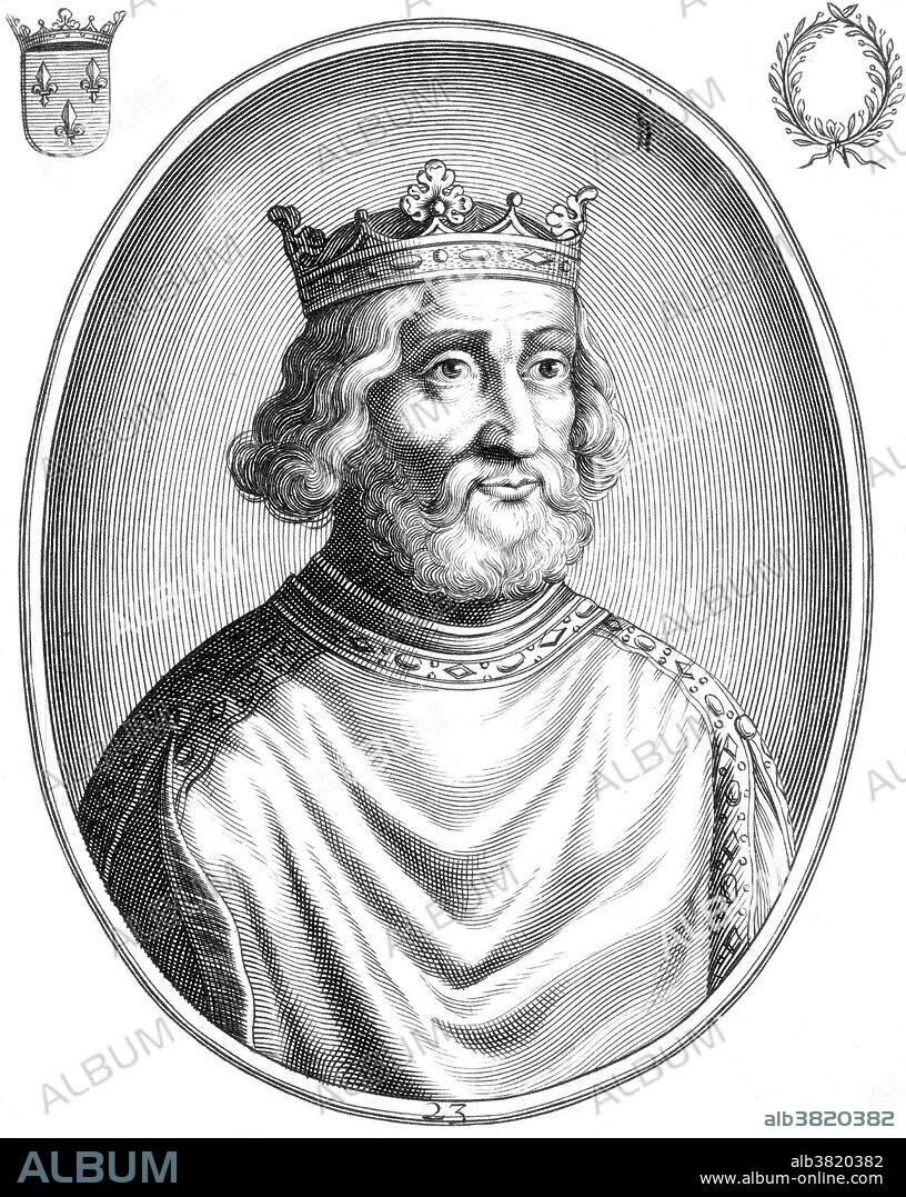 Pepin the Younger (714-768) was the first King of the Franks of the Carolingian dynasty. In 741 he and his brother Carloman succeeded their father, Charles Martel, as mayors of the palace and de facto rulers of the kingdom during an interregnum (737-743). After the retirement of Carloman (747), Pepin obtained the permission of Pope Zachary to depose the last of the Merovingian kings, Childeric III, and assume the throne. He continued to build up the heavy cavalry which his father had begun. He maintained a standing army to protect the realm and form the core of its full army in wartime. He not only contained the Iberian Muslims as his father had, but drove them out of the country. He continued his father's expansion of the Frankish church and the institutional infrastructure of feudalism that would prove the backbone of medieval Europe. While not known as a great general, he was undefeated during his lifetime. Pepin died during a campaign, in 768 at the age of 54.