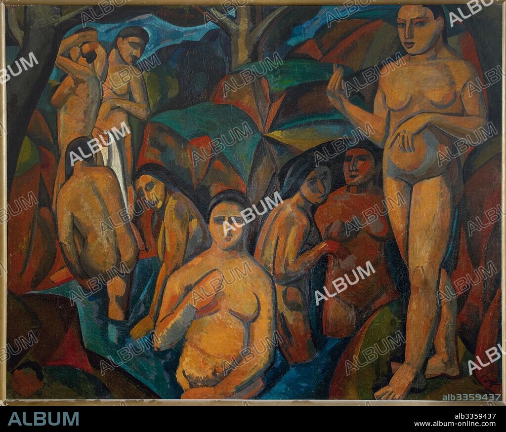 ANDRÉ DERAIN. The Large Bathers (Les Grandes Baigneuses).