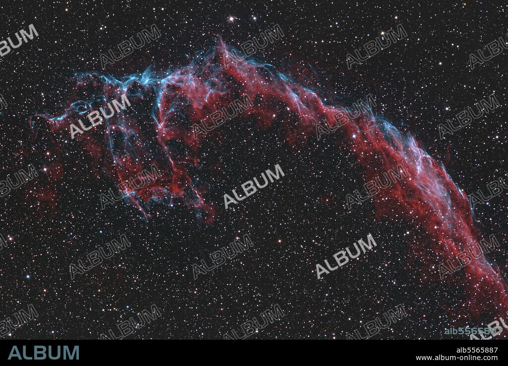 NGC 6992, The Eastern Veil Nebula.