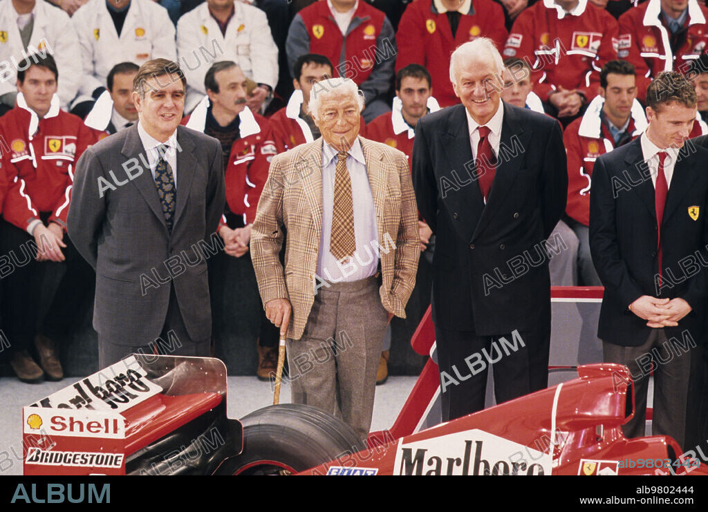 Ferrari F399 , paolo cantarella, giovanni agnelli, paolo fresco, eddie irvine, 90s.
