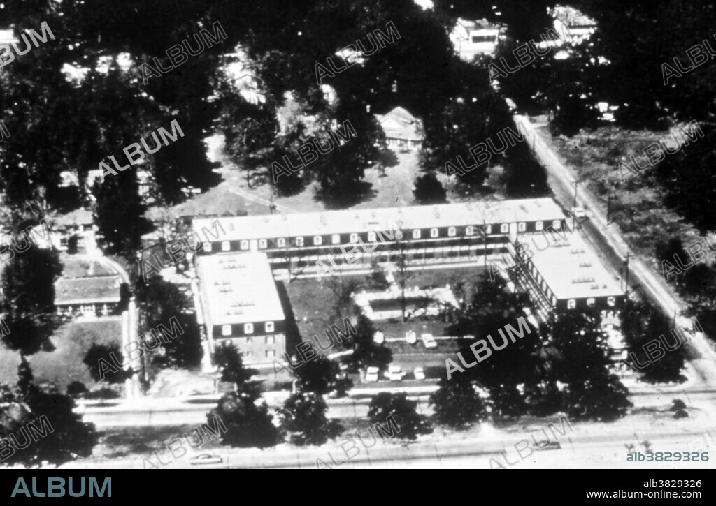 Richeliu Apartments before Hurricane Camille. Chosen as site of "hurricane party".  Pass Christian, Mississippi, 1969. Hurricane Camille was the third and strongest tropical cyclone and second hurricane during the 1969 Atlantic hurricane season. The second of three catastrophic Category 5 hurricanes to make landfall in the United States during the 20th century (the others being 1935's Labor Day hurricane and 1992's Hurricane Andrew). It was also the first modern Category 5 hurricane to ever receive a person's name when making landfall in the United States.