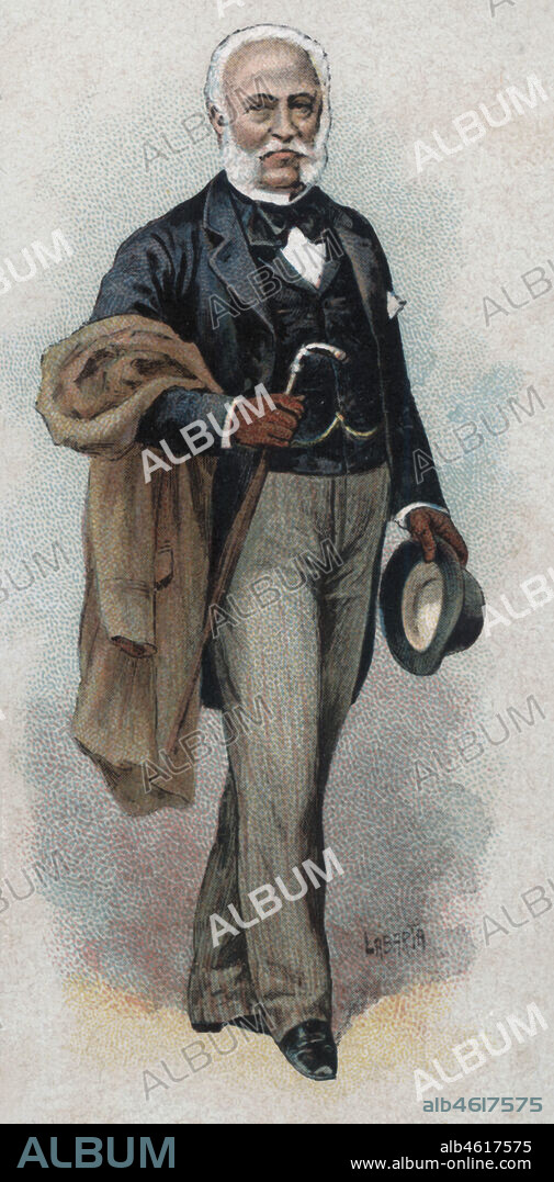 Ramón de Campoamor Campoosorio (1817-1901), poeta español del realismo literario.