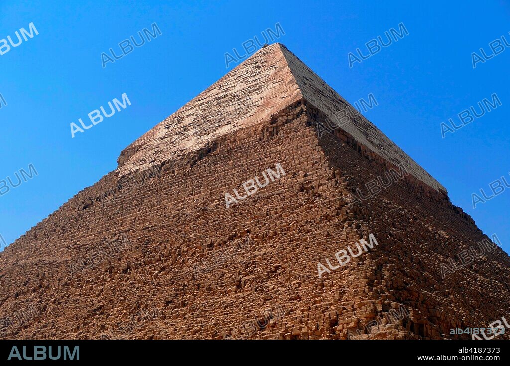 Pyramid of Khafre or of Chephren. is the second-tallest and second-largest of the Ancient Egyptian Pyramids of Giza and the tomb of the Fourth-Dynasty pharaoh Khafre (Chephren). who ruled from c.?2558 to 2532 BC.