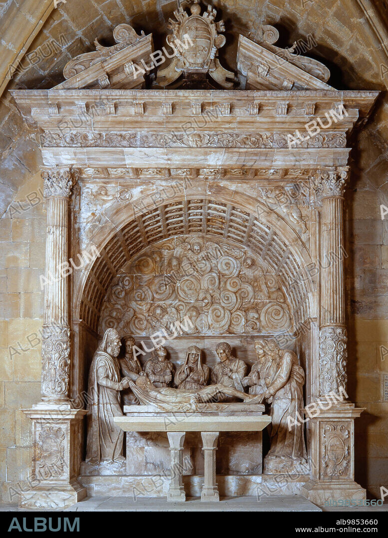 ANDREU RAMIREZ. Andreu Ramírez / Retablo del Monasterio de Poblet, 1580.