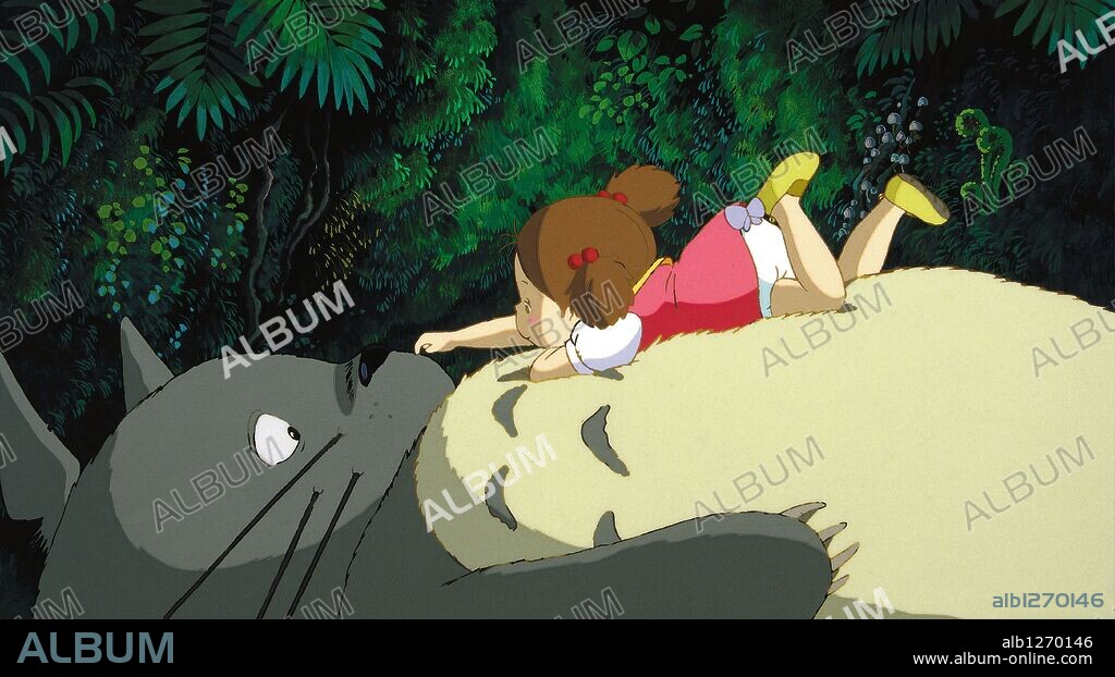 TONARI NO TOTORO, 1988, unter der Regie von HAYAO MIYAZAKI. Copyright TOKUMA SHOTEN.