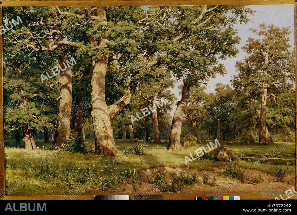 IVAN IVANOVICH SHISHKIN. Oak Grove.