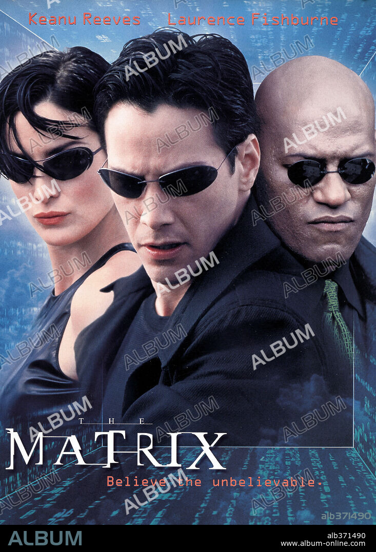 Poster of THE MATRIX, 1999, directed by ANDY WACHOWSKI and LARRY WACHOWSKI. Copyright ROADSHOW FILM LIMITED.