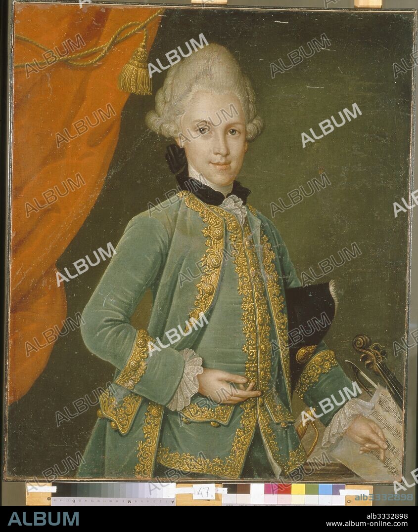 LEONHARD SCHORER. Portrait of Count Karl Gustav von Simolin (1715-1777).