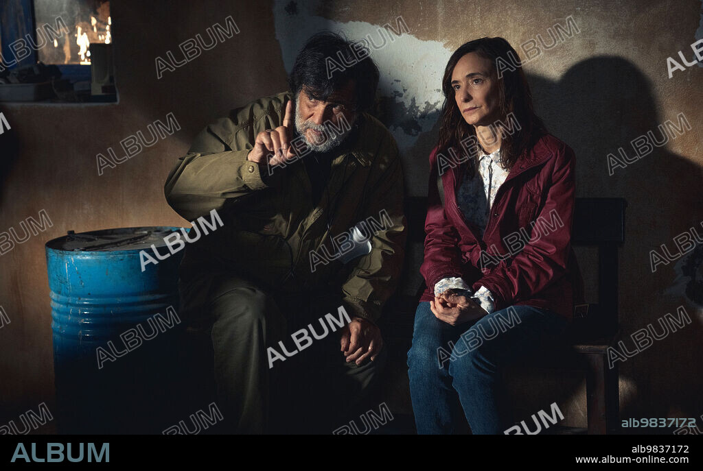 ANA TORRENT and VICTOR ERICE in CLOSE YOUR EYES, 2023 (CERRAR LOS OJOS), directed by VICTOR ERICE. Copyright Tandem Films / Pampa Films.