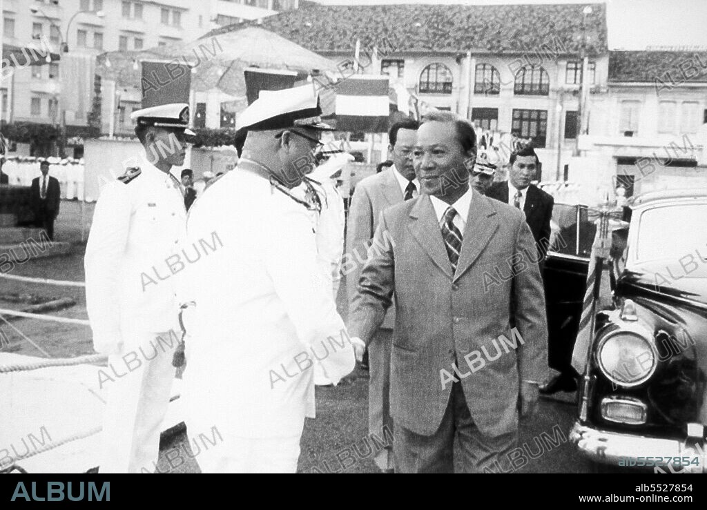 Nguyen Van Thieu was a general in the Army of the Republic of Vietnam (ARVN) who went on to become the President of South Vietnam (1965–75), first as the head of a military junta and then after winning a fraudulent election. He established an authoritarian and corrupt rule over South Vietnam until resigning and fleeing the nation a few days before the fall of Saigon and the ultimate communist victory.