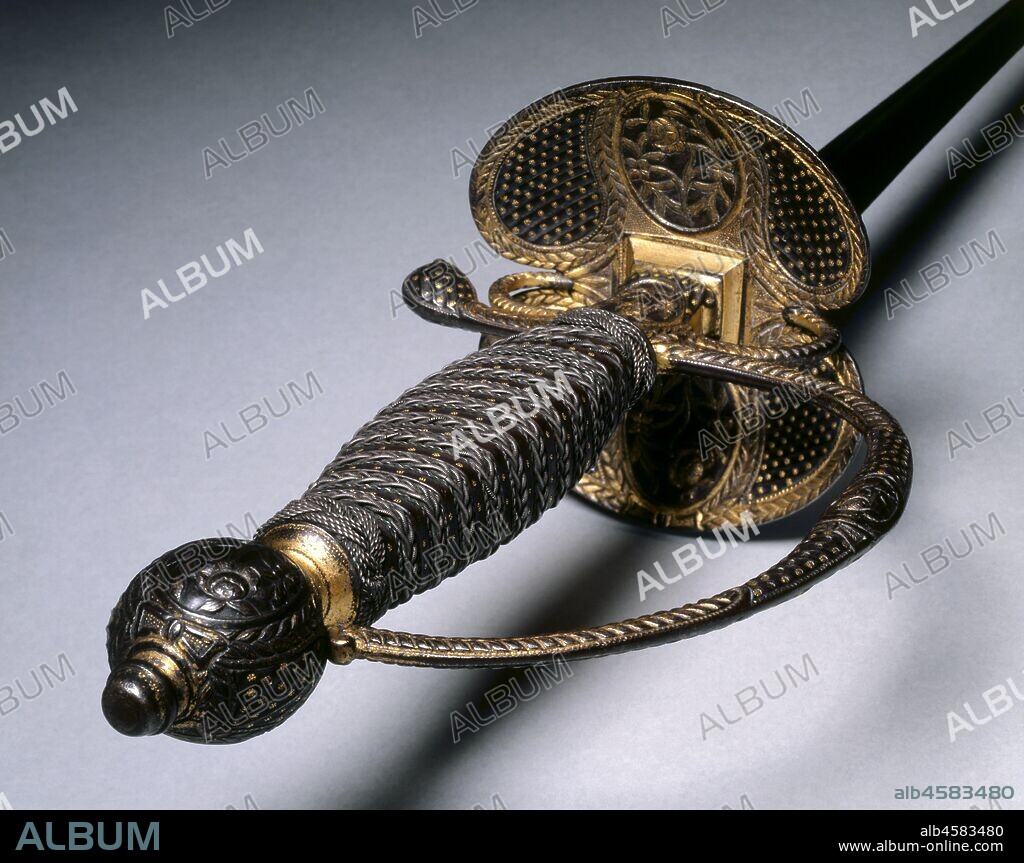 Small Sword, c. 1780. During the 1700s, the small-sword emerged as a light, quick weapon. Like the rapier it was carried by unarmored civilians, the noblemen of the upper classes. Over time this delicate sword became more an accessory of male attire than a weapon essential to life and death. The sword hilt, which shows even when the blade is sheathed, became the ground for elaborate decoration. These small-swords thus represent the final stage in the evolution of the sword, from the edged weapons of antiquity to the elegantly refined blades of the 1700s and 1800s.