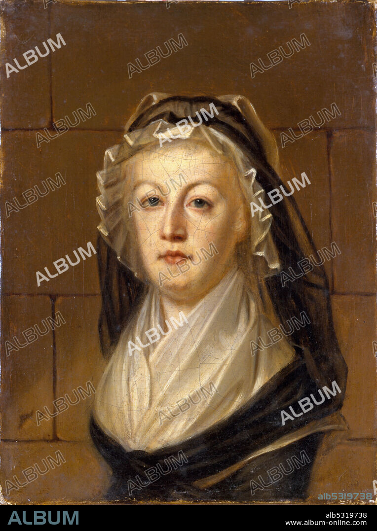 ALEXANDRE KUCHARSKI. Marie Antoinette at the Conciergerie.