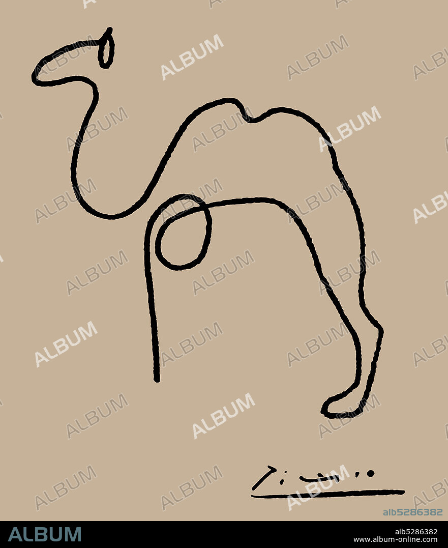 PABLO PICASSO. Camel.