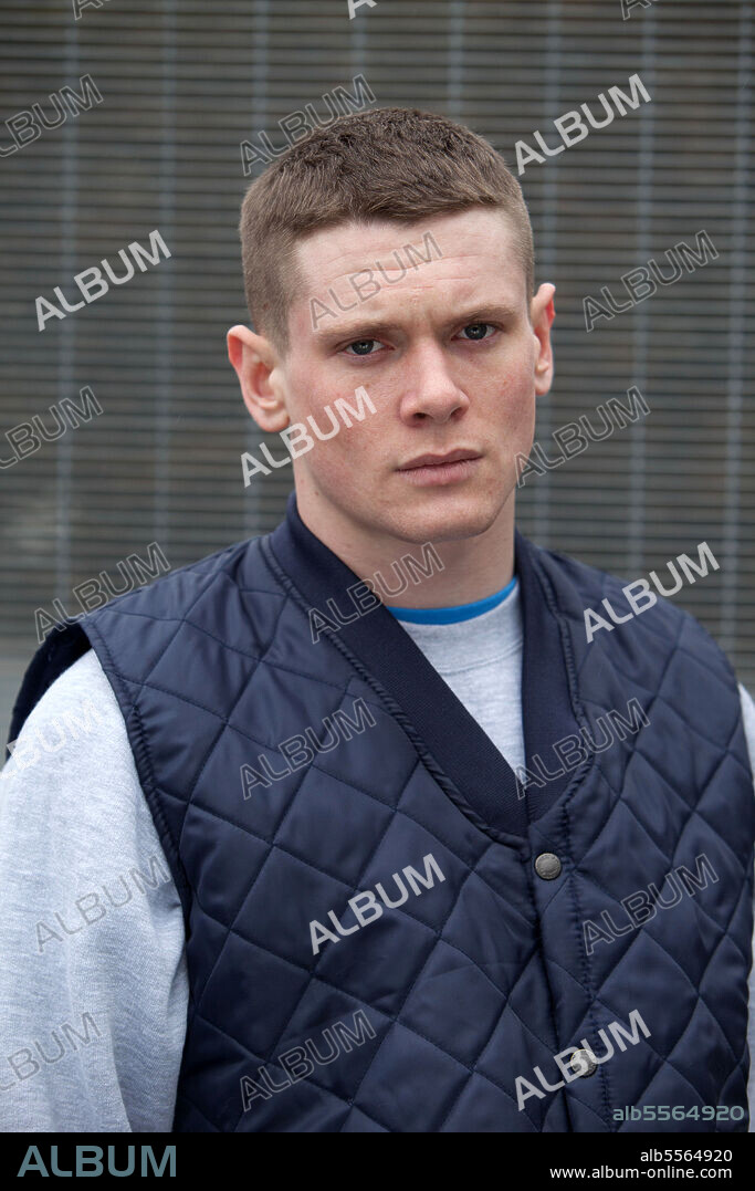 JACK O'CONNELL en CONVICTO-STARRED UP, 2013 (STARRED UP), dirigida por DAVID MACKENZIE. Copyright FILM4.