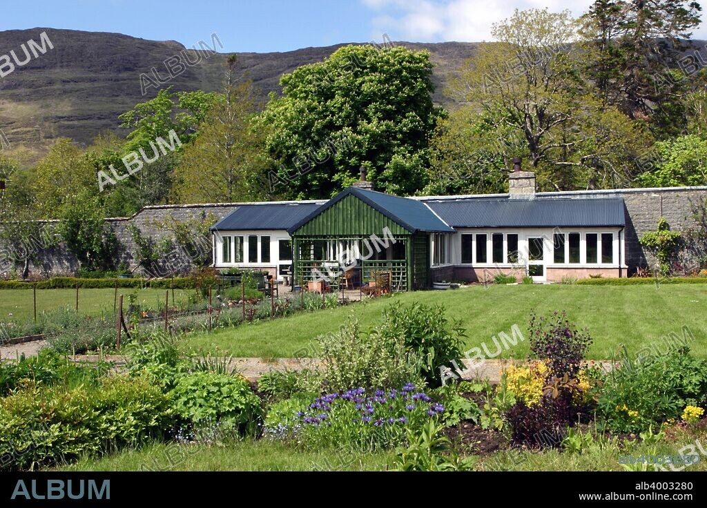 Victorian Walled Garden, The Potting Shed, Applecross, Scotland.