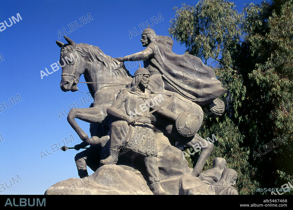 ?ala? ad-Din Yusuf ibn Ayyub (c. 1138 – March 4, 1193), better known in the Western world as Saladin, was a Kurdish Muslim, who became the first Ayyubid Sultan of Egypt and Syria. He led Islamic opposition to the Franks and other European Crusaders in the Levant. At the height of his power, he ruled over Egypt, Syria, Mesopotamia, Hejaz, and Yemen. He led the Muslims against the Crusaders and eventually recaptured Palestine from the Crusader Kingdom of Jerusalem after his victory in the Battle of Hattin.