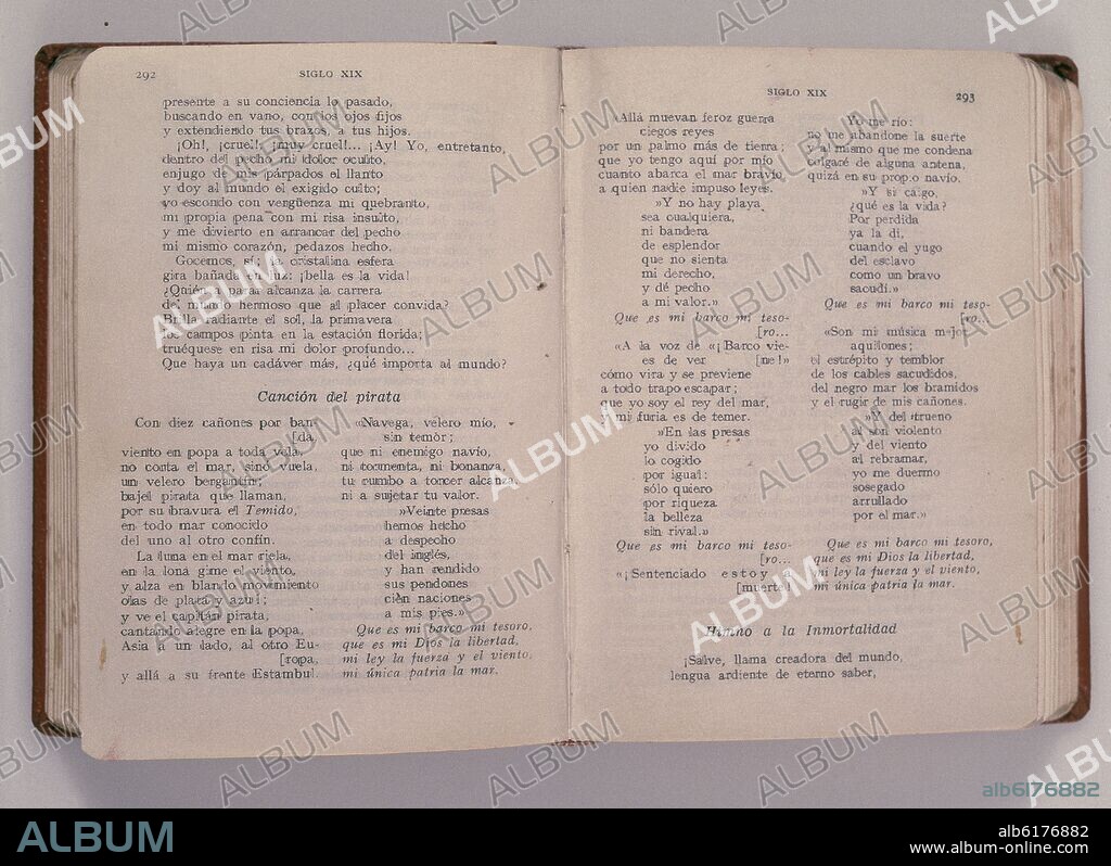 JOSE DE ESPRONCEDA Y DELGADO (1808-1842) ESCRITOR. CANCION DEL PIRATA - 1836.