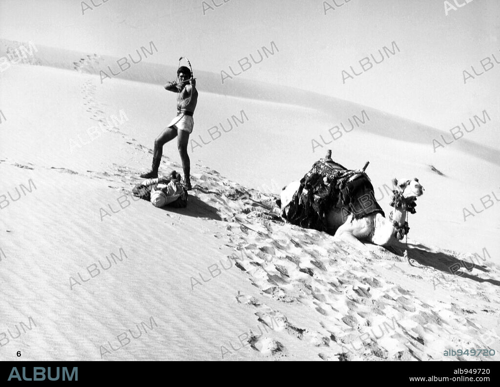 KIRK MORRIS in CONQUEROR OF ATLANTIS, 1965 (IL CONQUISTATORE DI ATLANTIDE). Copyright COPRO FILM.