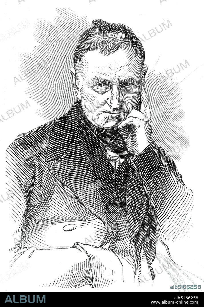 The late Lord Wharncliffe, 1845. Portrait of British soldier and politician James Stuart-Wortley, 1st Baron Wharncliffe. He served as M.P. for the rotten borough Bossiney, in Cornwall, and in 1834 was appointed Lord Privy Seal. 'The distinguished earthly career of Lord Wharncliffe was rather suddenly brought to a termination. The noble Lord, who enjoyed a robust and vigorous old age, and who had, though seventy, all the appearance of middle life, was taken ill about a week before his death; early on Thursday he felt better, but later on that day he became insensible, and expired the following morning...The proximate cause of this fatal result was an effusion of blood or serum on the brain'. From "Illustrated London News", 1845, Vol VII.