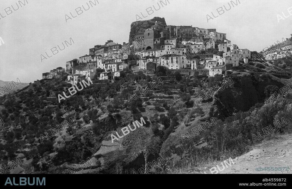 Italy, Basilicata, San Chirico Raparo, 1920-30.