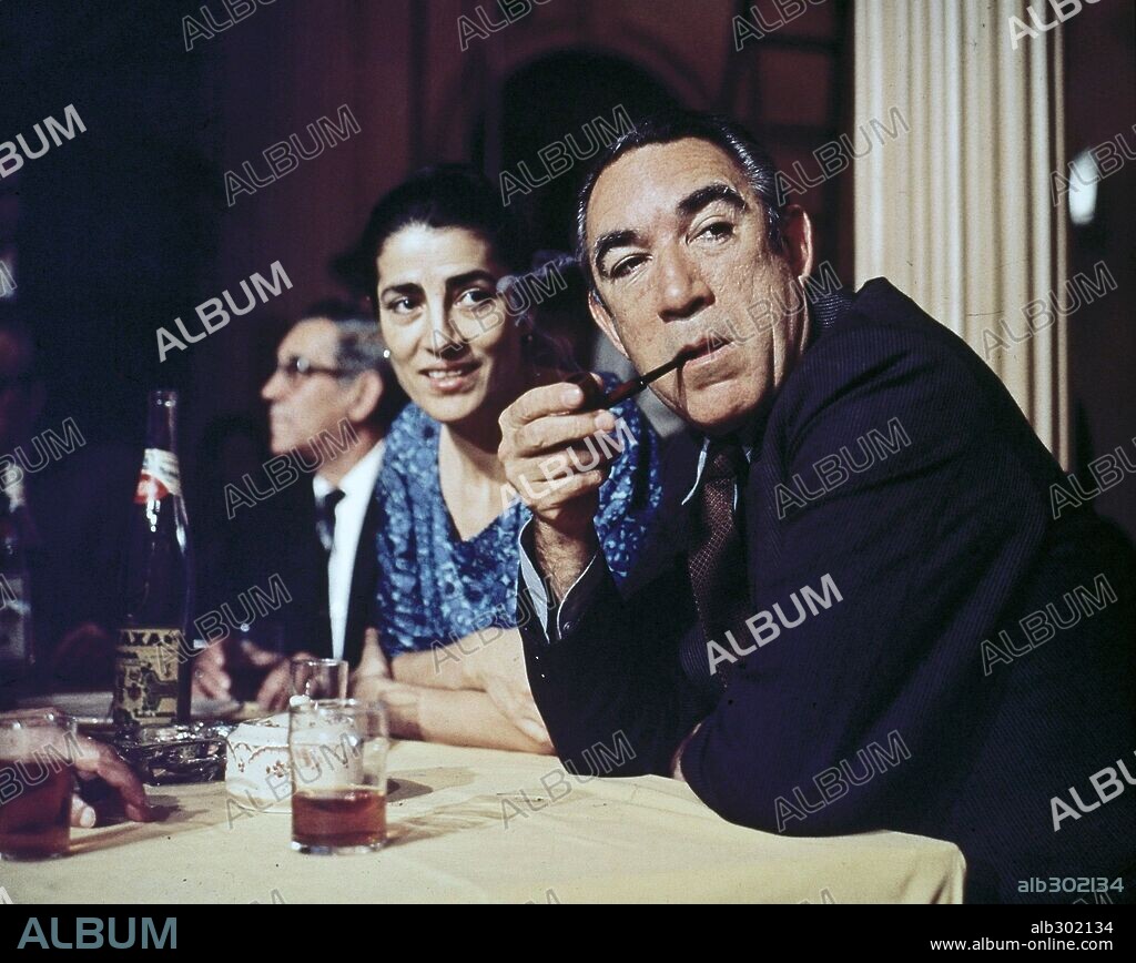 ANTHONY QUINN in A DREAM OF KINGS, 1969, directed by DANIEL MANN.