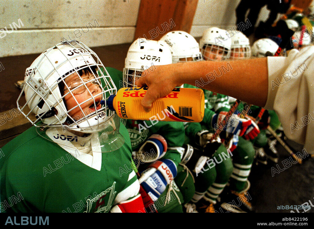 GÖTEBORG 960113. GP-Pucken . MATS JACOBSSON ALINGSÅS SÖRHAGA GP-PUCKEN Foto: Jonas Lindqvist. ©Kamerareportage *** Local Caption *** . JONAS LINDQVIST.