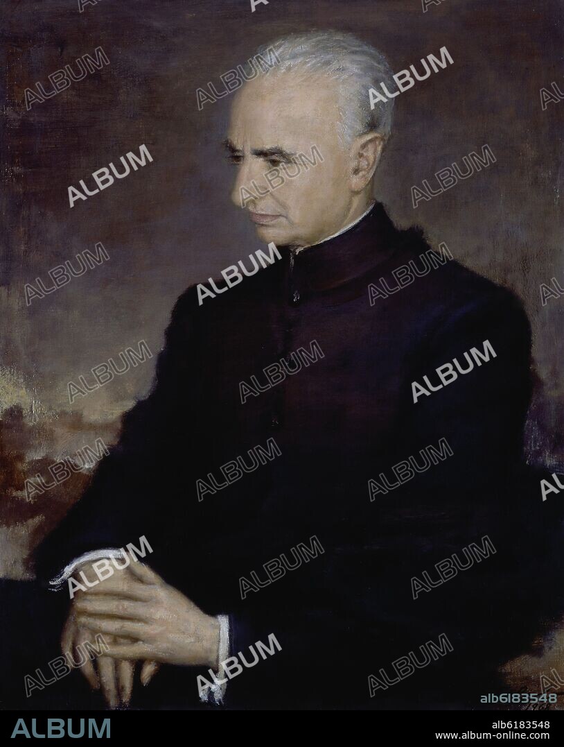 GREGORIO TOLEDO. RETRATO DE JOSE MARIA DE ALBAREDA - 1968.