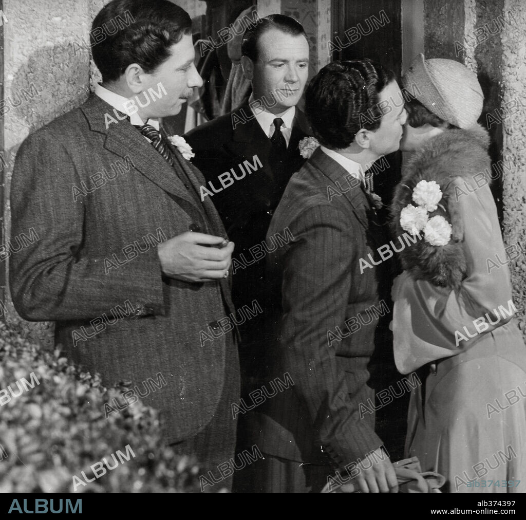 JOHN MILLS and ROBERT NEWTON in THIS HAPPY BREED, 1944, directed by DAVID LEAN. Copyright TWO CITIES/CINEGUILD / EAGLE LION.