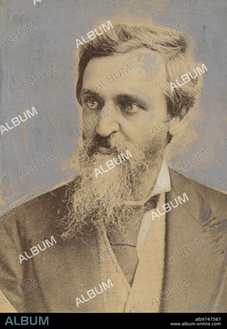 1895. Salvador Cisneros Betancourt, Marquis of Santa Lucia and president of the Cuban Republic in 1895.