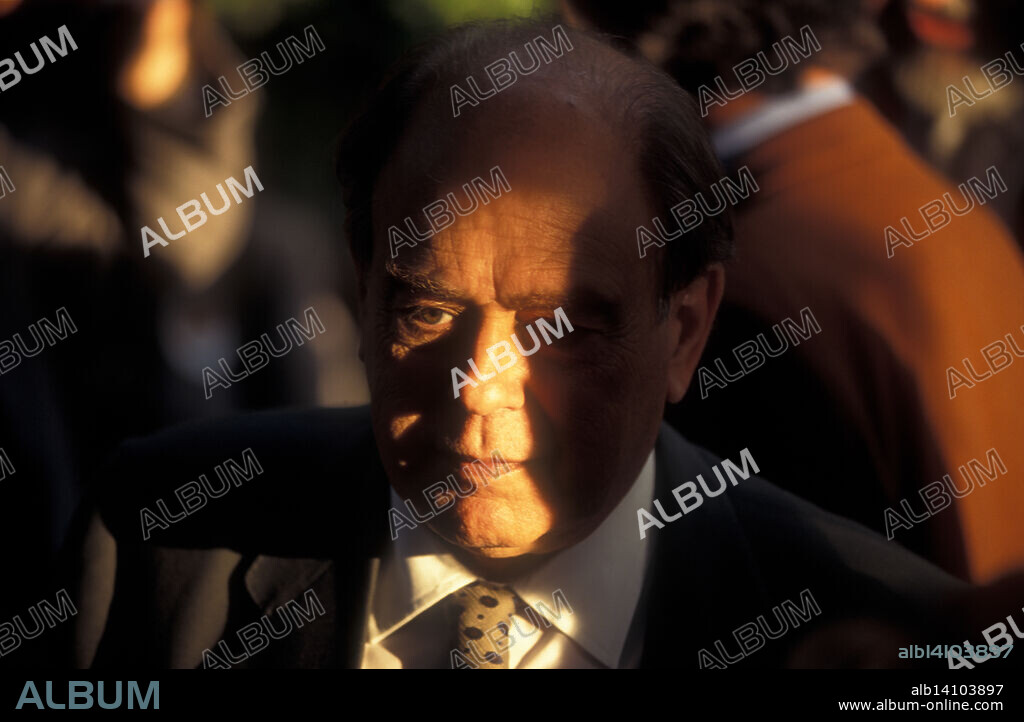 Jordi Pujol i Soley, President de la Generalitat de Catalunya y líder del partido Covergencia Democratica de Catalunya. Octubre de 1995.