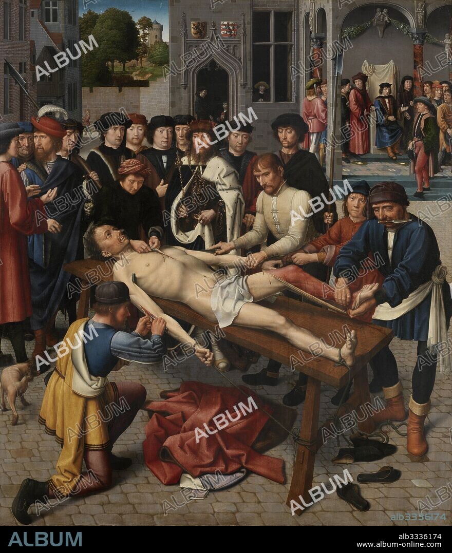 GERARD DAVID. The Judgment of Cambyses (The Flaying of the Judge Sisamnes: right panel).