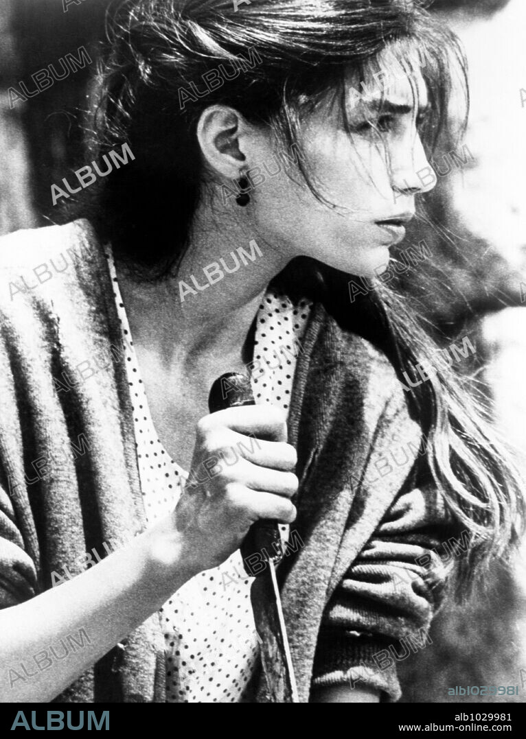 ANGELA MOLINA in DEMONS IN THE GARDEN, 1982 (DEMONIOS EN EL JARDIN), directed by MANUEL GUTIERREZ ARAGON. Copyright LUIS MEGINO P.C., S.A.