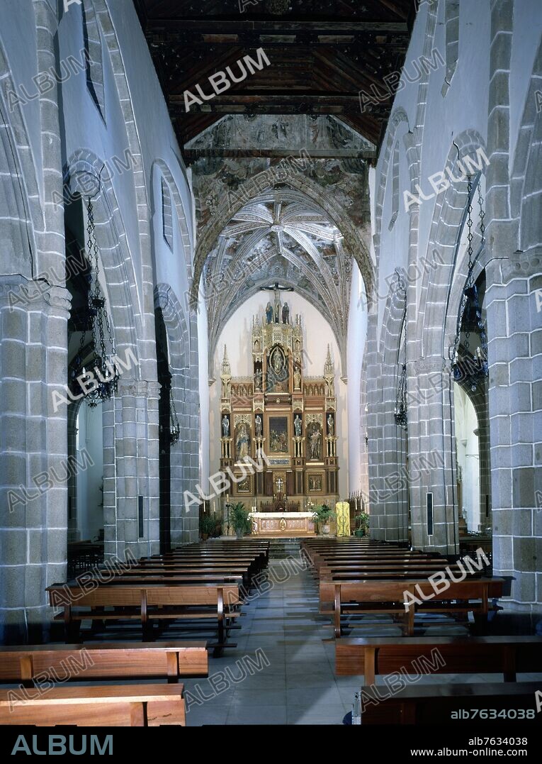HERNAN RUIZ II O HERNAN RUIZ EL JOVEN. IGLESIA DE SAN JUAN BAUTISTA DE HINOJOSA DEL DUQUE CONOCIDA COMO LA CATEDRAL DE LA SIERRA - SIGLO XVI - INICIADA POR HERNAN RUIZ EL VIEJO.