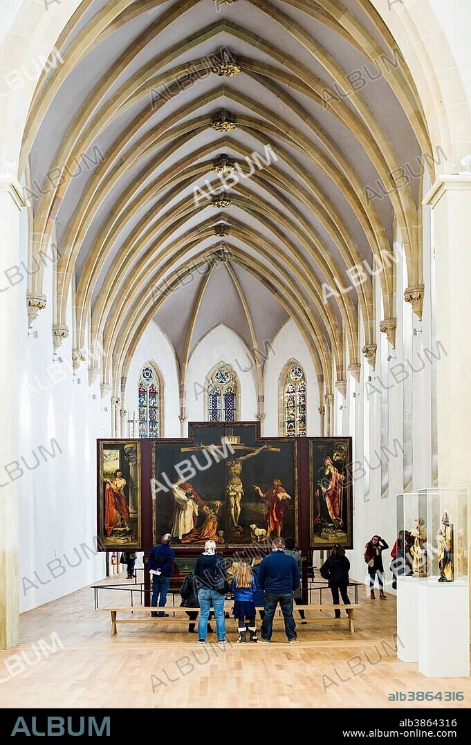 Isenheim altarpiece by Matthias Grünewald, Unterlinden museum, Rue d'Unterlinden, Colmar, Alsace, France