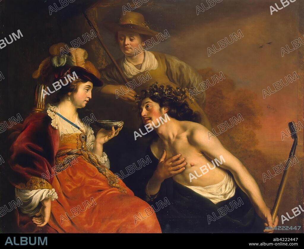 JACOB ADRIAENSZ BACKER. 'Granida and Daifilo'. Holland, Circa 1635-1638. Dimensions: 125x165,5 cm.