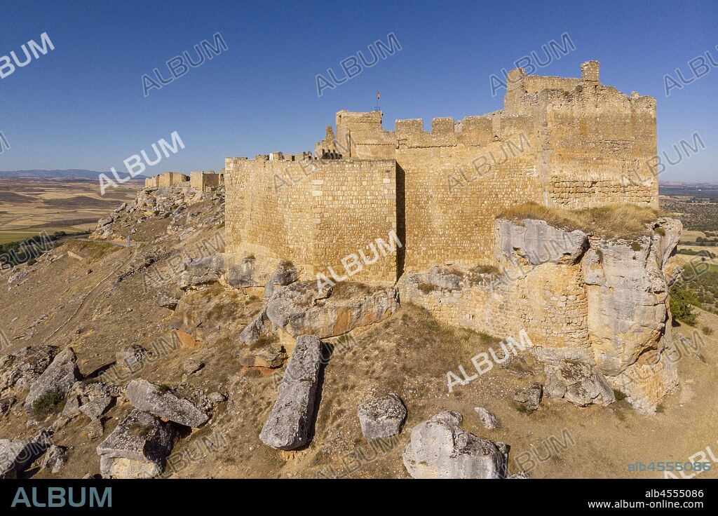 Castillo de Gormaz, Siglo X, Gormaz, Soria, Comunidad Autónoma de Castilla, Spain, Europe.