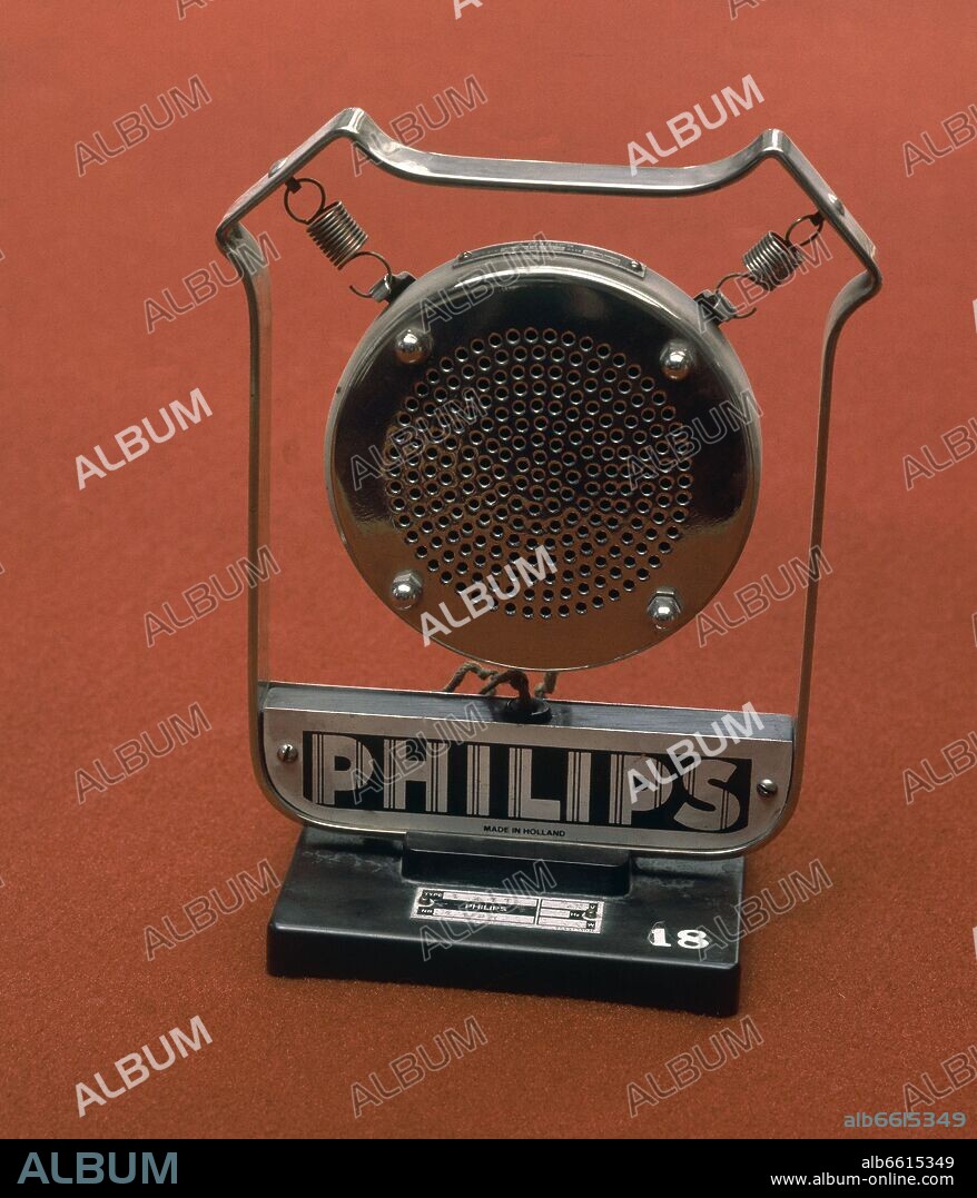 MICROFONO EMISORA RADIO 1936.