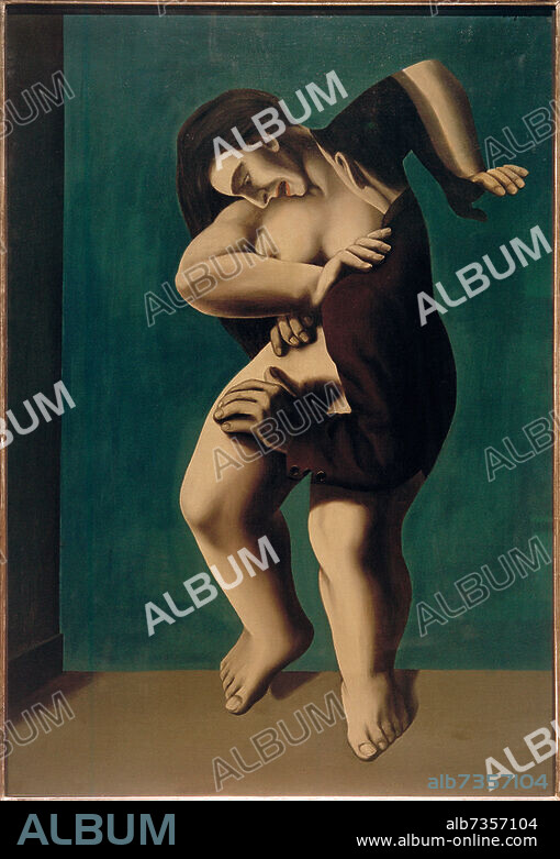 RENÉ MAGRITTE. Magritte, René (born René François Ghislain Magritte), 1898 - 1967, Belgian artist. "Les Jours gigantesques" (The gigantic days), 1928. Oil on canvas, 116 x 81 cm. Kunstsammlung Nordrhein-Westfalen, Düsseldorf, Germany.