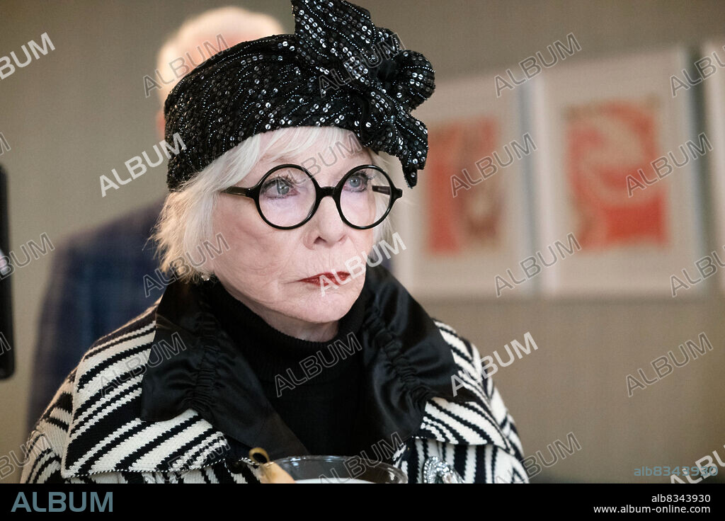 SHIRLEY MACLAINE in ONLY MURDERS IN THE BUILDING, 2021, directed by CHERIEN DABIS, DON SCARDINO and JAMIE BABBIT. Copyright 20TH CENTURY FOX TELEVISION.