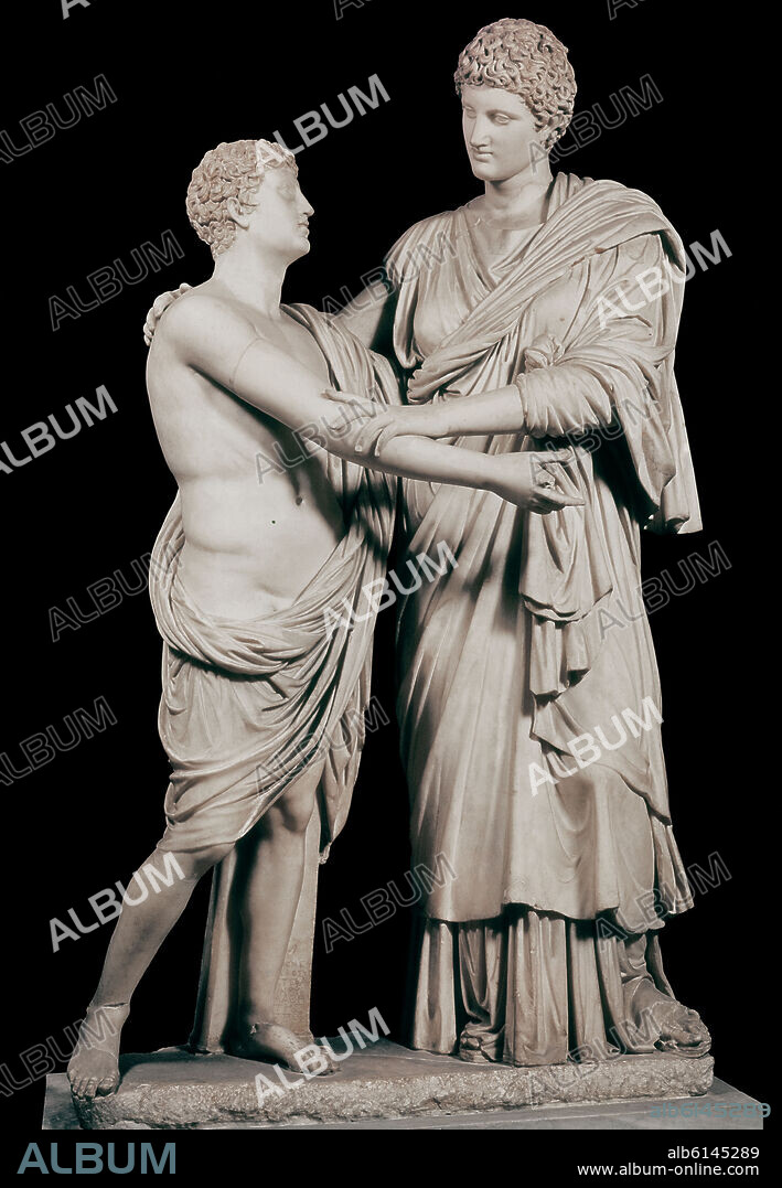 MENÉLAO. ORESTES Y ELECTRA - SIGLO I AC.