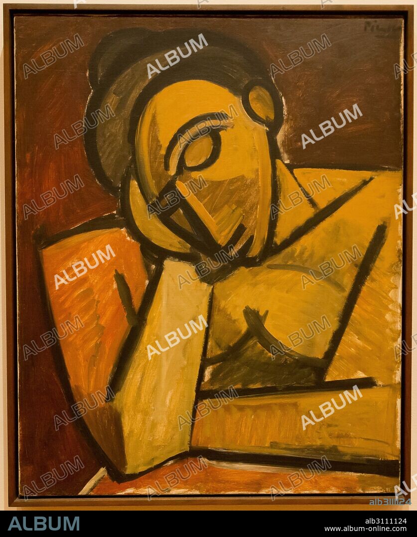 PABLO PICASSO. REPOSO (1908) DE PABLO RUIZ PICASSO. MOMA.
