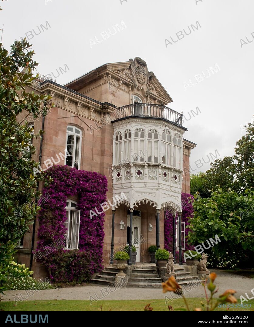 Casa de Josefina Aldecoa, Mazcuerras, Cantabria, España.
